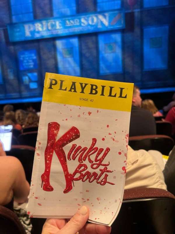 Stage 42, section: Orchestra C, row: G, seat: 105