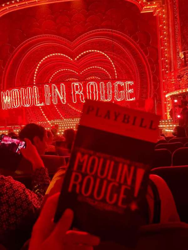 Al Hirschfeld Theatre, section: Orchestra C, row: L, seat: 103