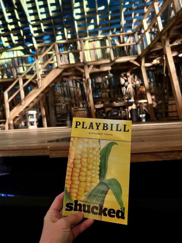 Nederlander Theatre, section: Orchestra C, row: BB, seat: 101