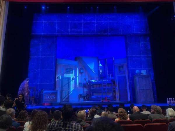 Barrymore Theatre, section: Orchestra C, row: G, seat: 107
