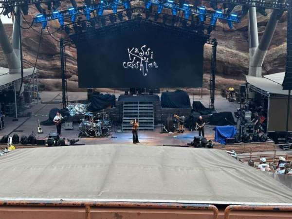 Red Rocks Amphitheatre, section: Center Left, row: 19, seat: 61