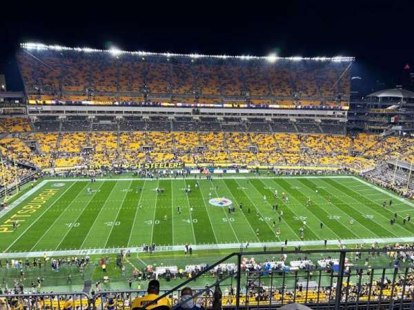 Acrisure Stadium, section: 533, row: G, seat: 1