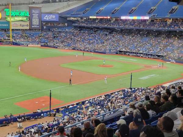 Tropicana Field, section: 221, row: WC, seat: 9