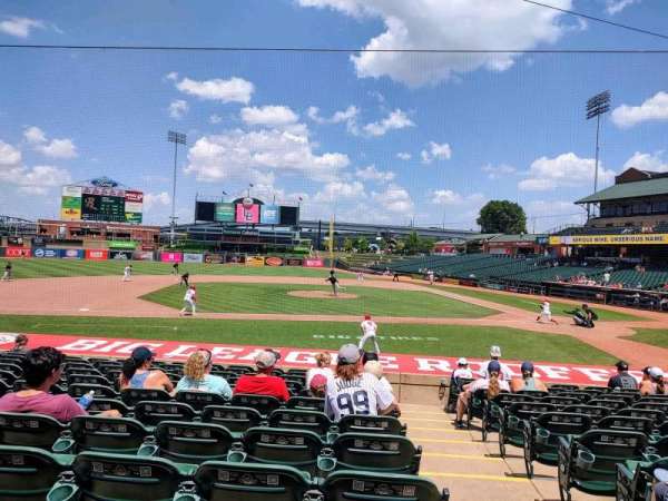 Louisville Slugger Field, section: 120, row: Q, seat: 1