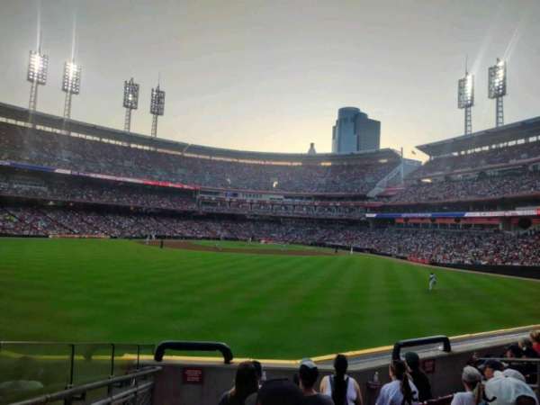 Great American Ball Park, section: 101, row: G, seat: 1