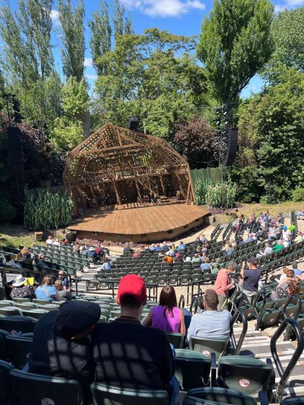 Regent's Park Open Air Theatre, section: Upper, row: U, seat: 77