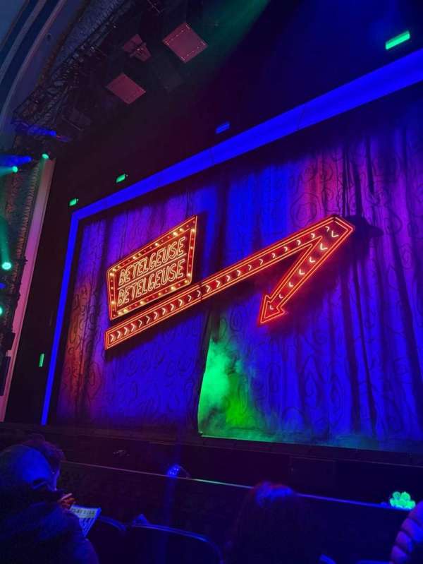 Palace Theatre, Broadway, section: Orchestra R, row: C, seat: 118