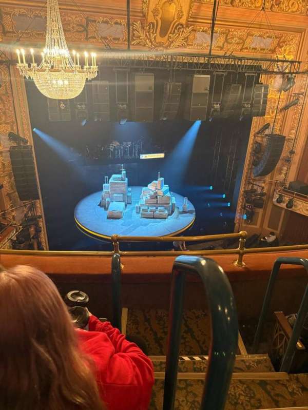 Longacre Theatre, section: Balcony L, row: C, seat: 2