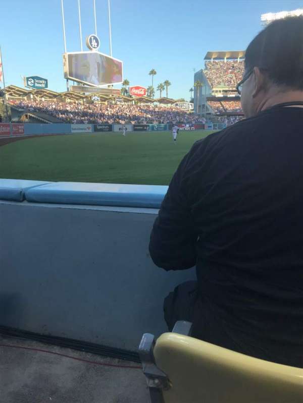 Dodger Stadium, section: 49, row: A, seat: 14