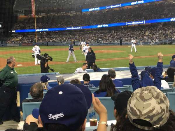 Dodger Stadium, section: 23FD, row: D, seat: 8