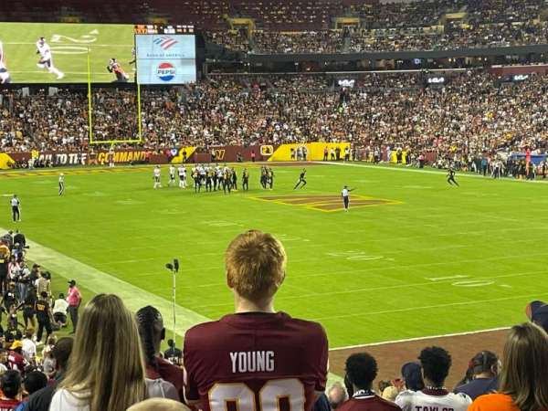 Northwest Stadium, section: 114, row: 25, seat: 16