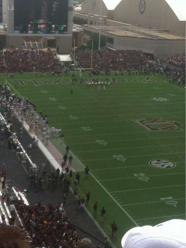 Kyle Field, section: 424, row: 13, seat: 3