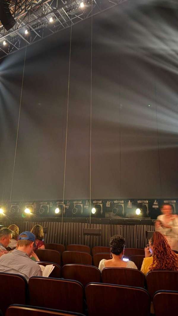 Palace Theatre, Broadway, section: Orchestra R, row: F, seat: 118