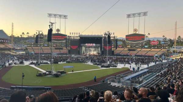 Dodger Stadium, section: 110LG, row: K, seat: 7
