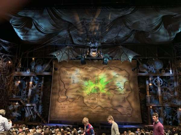 Gershwin Theatre, section: Orchestra L, row: O, seat: 11