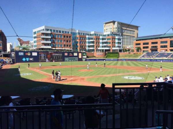 Durham Bulls Athletic Park, section: 202, row: N, seat: 8