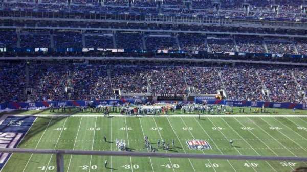 MetLife Stadium, section: 315, row: 2, seat: 18