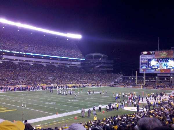 Acrisure Stadium, section: 128, row: P, seat: 3