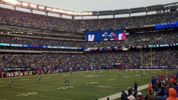 MetLife Stadium, section: 118, row: 9, seat: 8