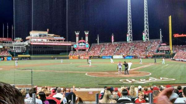 Great American Ball Park, section: 121, row: N, seat: 5