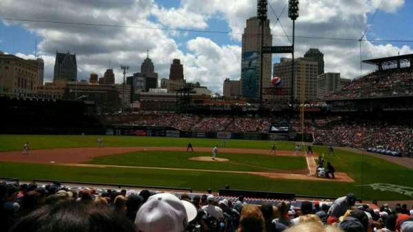 Comerica Park, section: 131, row: 26, seat: 15