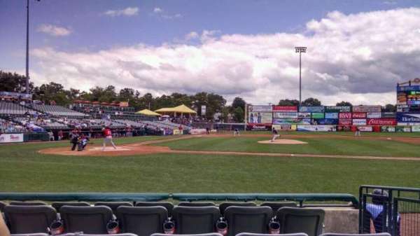 Trenton Thunder Ballpark, section: 107, row: D, seat: 9