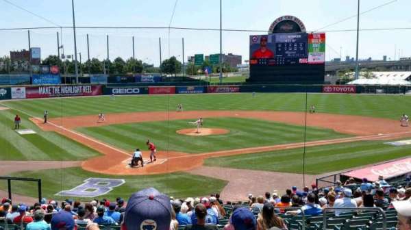 Sahlen Field, section: 104, row: AA, seat: 1