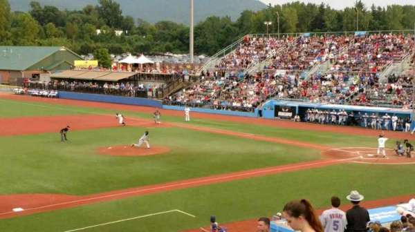 Heritage Financial Park, section: 3rd Base line GA, row: 8, seat: 20