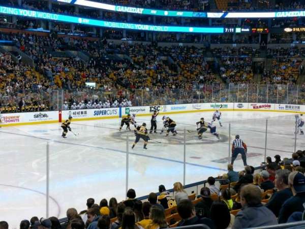 TD Garden, section: 3, row: 12, seat: 5