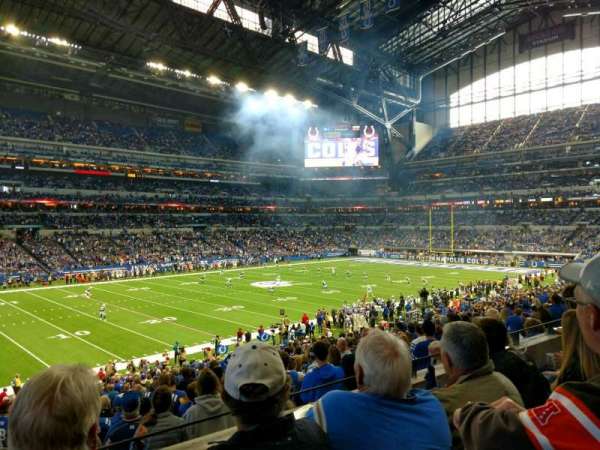 Lucas Oil Stadium, section: 244, row: 3, seat: 20