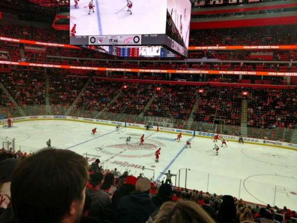 Little Caesars Arena, section: 120, row: 23, seat: 3