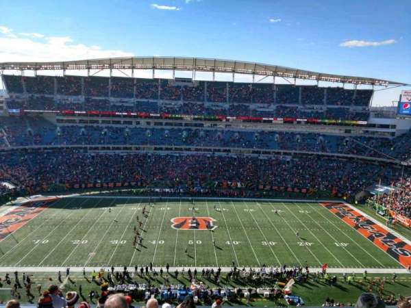 Paycor Stadium, section: 340, row: 8, seat: 16