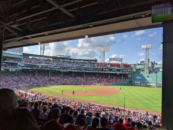 Fenway Park, section: Grandstand 9, row: 8, seat: 11