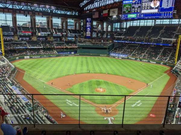 Globe Life Field, section: 216, row: 4, seat: 14