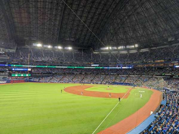 Rogers Centre, section: 239, row: 1, seat: 9