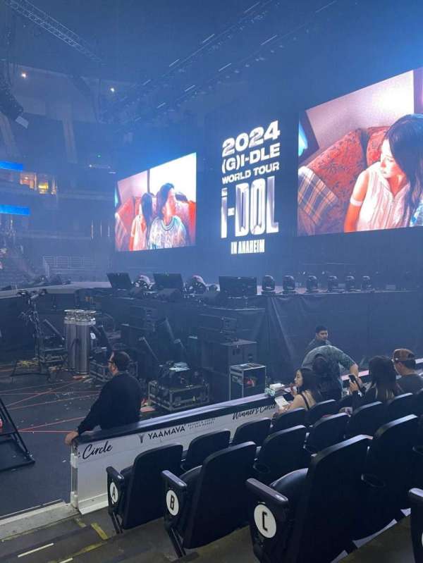 Honda Center, section: 221, row: E, seat: 1