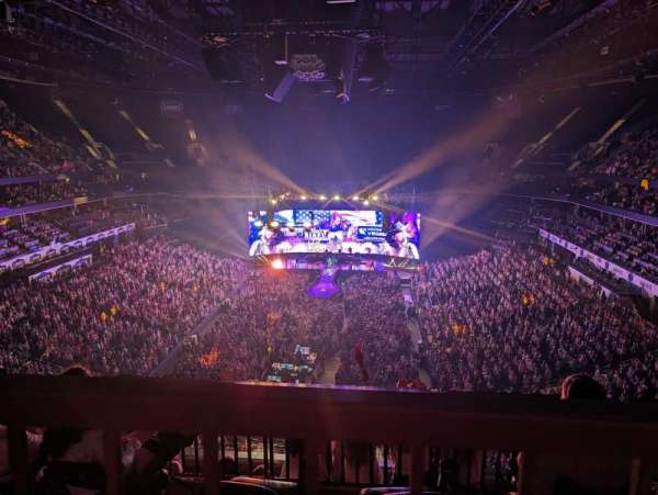 Spectrum Center, section: 233, row: F, seat: 8