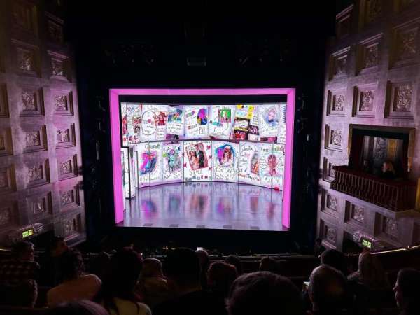 Savoy Theatre, section: Dress Circle, row: E, seat: 8