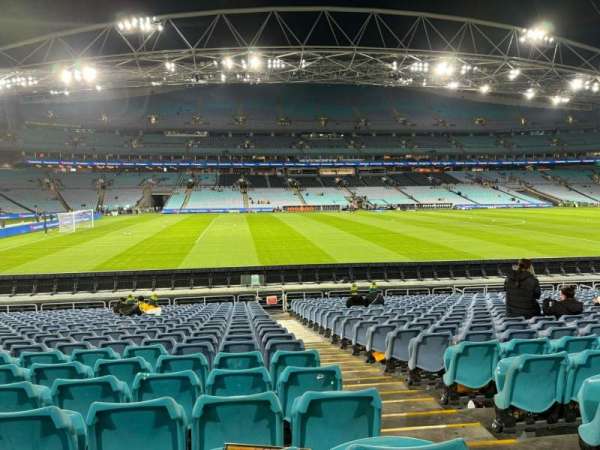 Accor Stadium, section: 105, row: 22, seat: 27