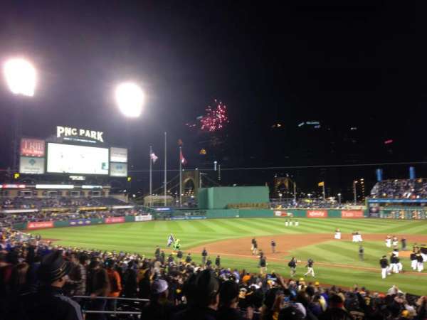 PNC Park, section: 120, row: U, seat: 1