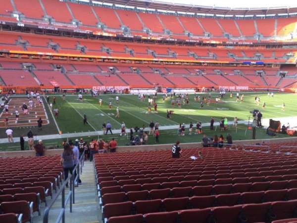 Huntington Bank Field, section: 105, row: 24