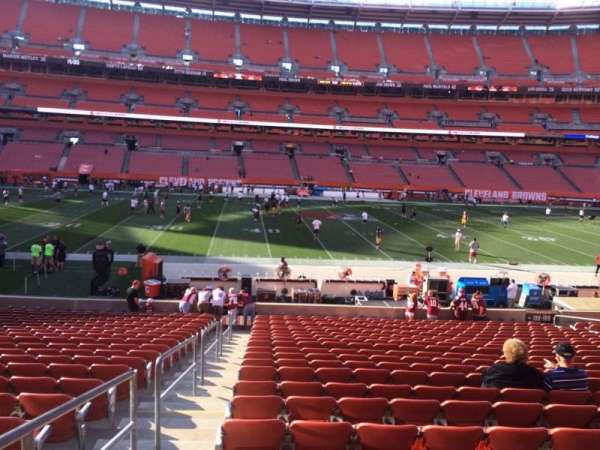 Huntington Bank Field, section: 108, row: 22, seat: 1