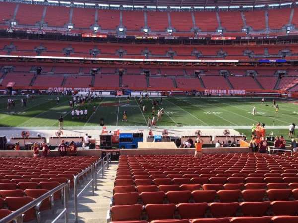 Huntington Bank Field, section: 109, row: 22, seat: 1