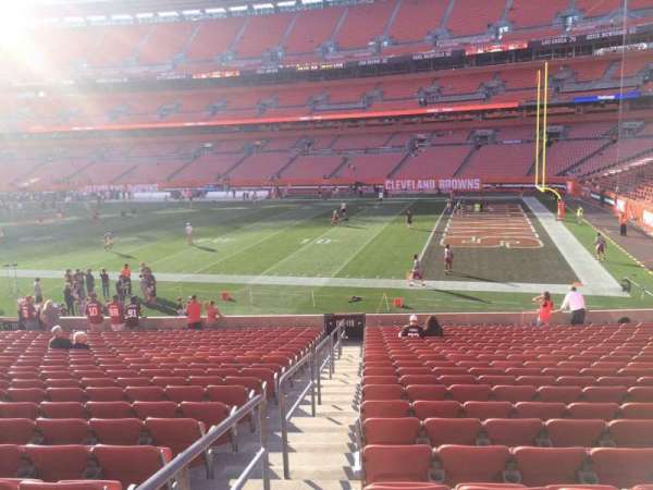 Huntington Bank Field, section: 113, row: 22, seat: 1