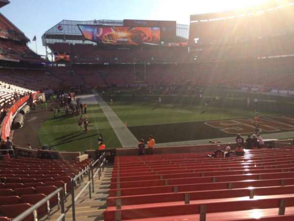 Huntington Bank Field, section: 118, row: 18, seat: 1