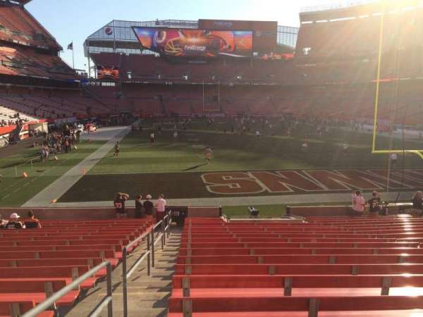 Huntington Bank Field, section: 119, row: 18, seat: 1