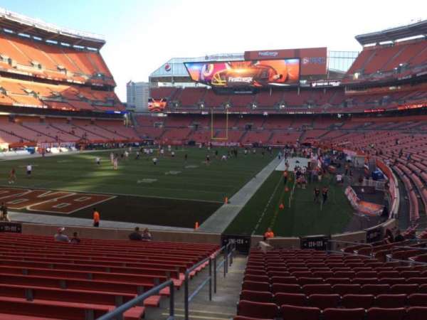 Huntington Bank Field, section: 124, row: WC, seat: 1