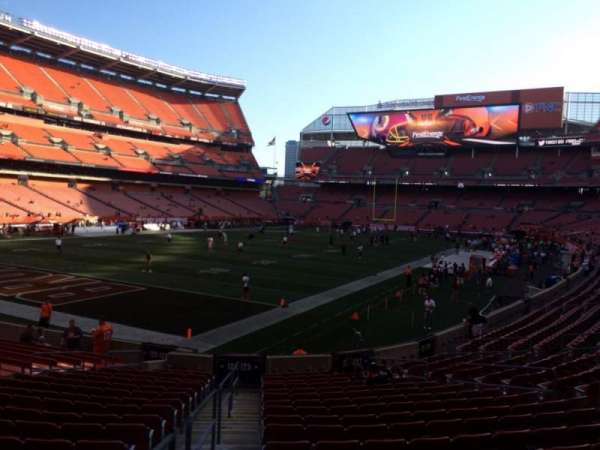 Huntington Bank Field, section: 125, row: 18
