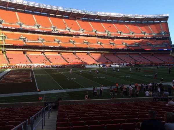 Huntington Bank Field, section: 130, row: 18, seat: 1