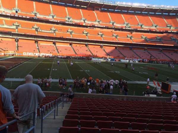 Huntington Bank Field, section: 131, row: 18, seat: 1
